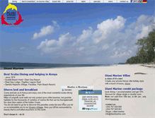 Tablet Screenshot of dianimarine.com